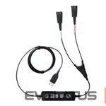 Wired headphones Jabra  Link 265 USB with 2 QD 