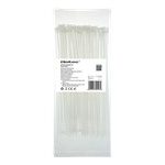 Miscellaneous tools Qoltec  52195 Zippers 2.5 200 100pcs nylon UV White 