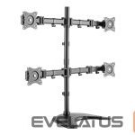 Monitor accessory Assman electronic  DIGITUS quad display stand desk 