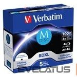 Optical matrix Verbatim  VERBATIM BluRay M-DISC BD-R 100GB 5pc 