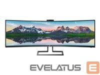 Monitor Mmd-monitors & displays  PHILIPS 499P9H/00 49inch USB-C DOCKING DISPLAY 5120x1440 CURVED VA 5ms GtG HAS USB-C/DP/HDMI/RJ45 USB HUB Speakers VESA 