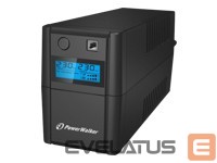 Electricity distribution and management Power walker  POWERWALK VI 850 SHL IEC Power Walker UPS LINE-INTERACTIVE 850VA, 4X IEC, RJ11 IN/OUT, USB, LCD 