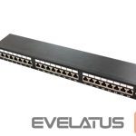 Computer components Logilink  LOGILINK NP0061 LOGILINK-  Patch Panel 19-mounting Cat.6A STP 24 ports, black 