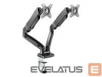 Monitor accessory Icy box  ICYBOX IB-MS304-T IcyBox Monitor stand with table support for two monitors up to 27 (68 cm) 