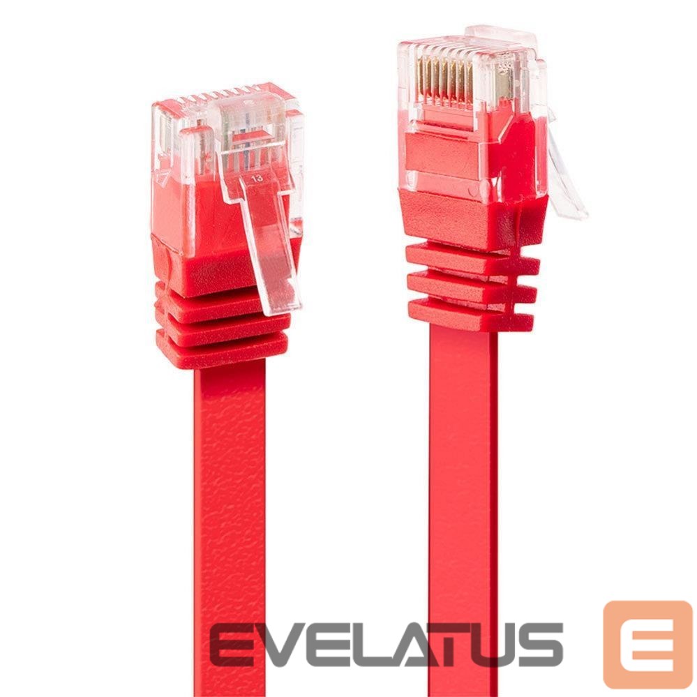 Commutator LINDY CABLE CAT6 U/UTP 5M/RED 47514
