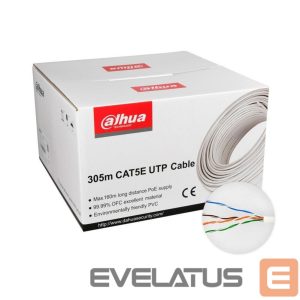 Commutator DAHUA  CABLE CAT5E UTP 305M WHITE/PFM920I-5EUN 