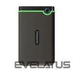 Hard drive HDD Transcend  External HDD||StoreJet|TS2TSJ25M3C|2TB|USB 3.1|Colour Green|TS2TSJ25M3C 