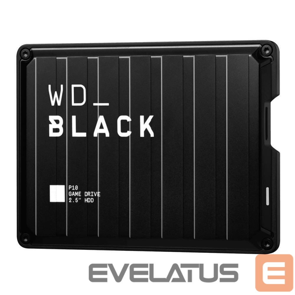 Hard drive HDD Western Digital External HDD||P10 Game Drive|5TB|USB 3.2|Colour Black|WDBA3A0050BBK-WESN