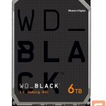 Hard drive HDD Western Digital  HDD||Black|6TB|SATA|128 MB|7200 rpm|3,5"|WD6004FZWX 