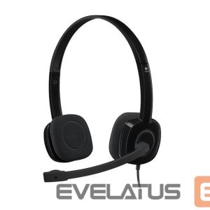 Wired headphones Logitech  HEADSET STEREO H151/BLACK 981-000589 