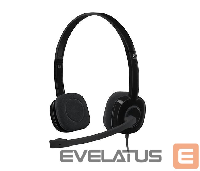 Wired headphones Logitech HEADSET STEREO H151/BLACK 981-000589