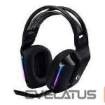 Wired headphones Logitech  HEADSET GAMING G733 RGB WRL/BLACK 981-000864 