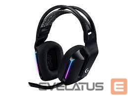 Wired headphones Logitech  HEADSET GAMING G733 RGB WRL/BLACK 981-000864 