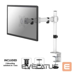 TV accessories NEOMOUNTS  MONITOR ACC DESK MOUNT/10-30" NM-D135WHITE 