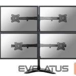 TV accessories NEOMOUNTS  MONITOR ACC DESK MOUNT 10-27"/NM-D335D4BLACK 