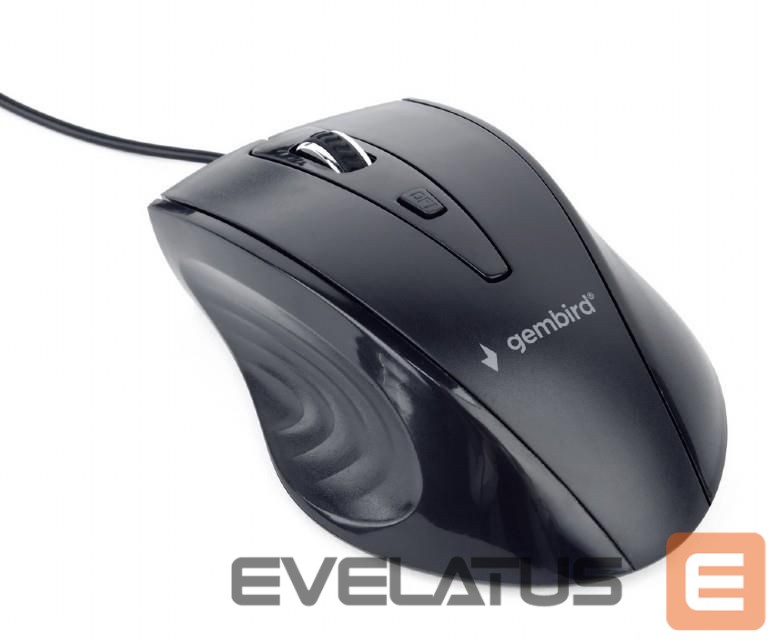 Computer mouse Gembird MOUSE USB OPTICAL/BLACK MUS-4B-02