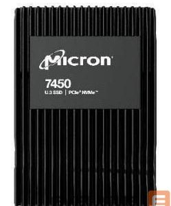 Hard drive SSD Micron  SSD||SSD series 7450 PRO|3.84TB|PCIE|NVMe|NAND flash technology TLC|Write speed 5300 MBytes/sec|Read speed 6800 MBytes/sec|Form Factor U.3|TBW 7000 TB|MTFDKCC3T8TFR-1BC1ZABYYR 