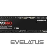 Hard drive SSD Samsung  SSD||990 PRO|2TB|M.2|PCIE|NVMe|MLC|Write speed 6900 MBytes/sec|Read speed 7450 MBytes/sec|2.3mm|TBW 1200 TB|MTBF 1500000 hours|MZ-V9P2T0BW 