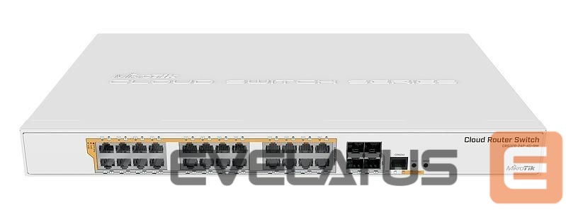 Commutator Mikrotik Switch||Type L3|Rack|24x10Base-T / 100Base-TX / 1000Base-T|4xSFP+|1xRJ45|CRS328-24P-4S+RM