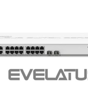 Commutator Mikrotik  NET SWITCH 24PORT 1000M 2SFP+/CSS326-24G-2S+RM 