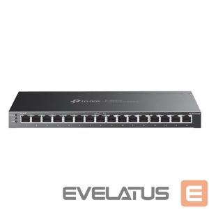 Commutator TP-Link  Switch||TL-SG2016P|16x10Base-T / 100Base-TX / 1000Base-T|PoE+ ports 8|120 Watts|TL-SG2016P 