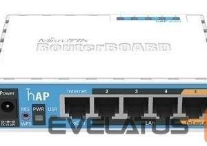Routers Mikrotik  Access Point||IEEE 802.11b|IEEE 802.11g|IEEE 802.11n|1xUSB 2.0|5x10/100M|RB951UI-2ND 