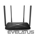 Routers MERCUSYS  Wireless Router||Wireless Router|1167 Mbps|IEEE 802.11ac|1 WAN|3x10/100/1000M|Number of antennas 4|AC12G 