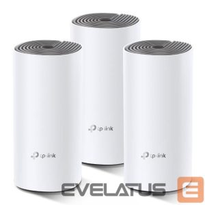 Routers TP-Link  Wireless Router||Wireless Router|3-pack|1167 Mbps|Mesh|IEEE 802.11ac|LAN \ WAN ports 2|Number of antennas 2|DECOE4(3-PACK) 
