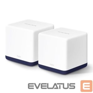 Routers MERCUSYS  Wireless Router||Wireless Router|2-pack|1900 Mbps|Mesh|LAN \ WAN ports 3|HALOH50G(2-PACK) 