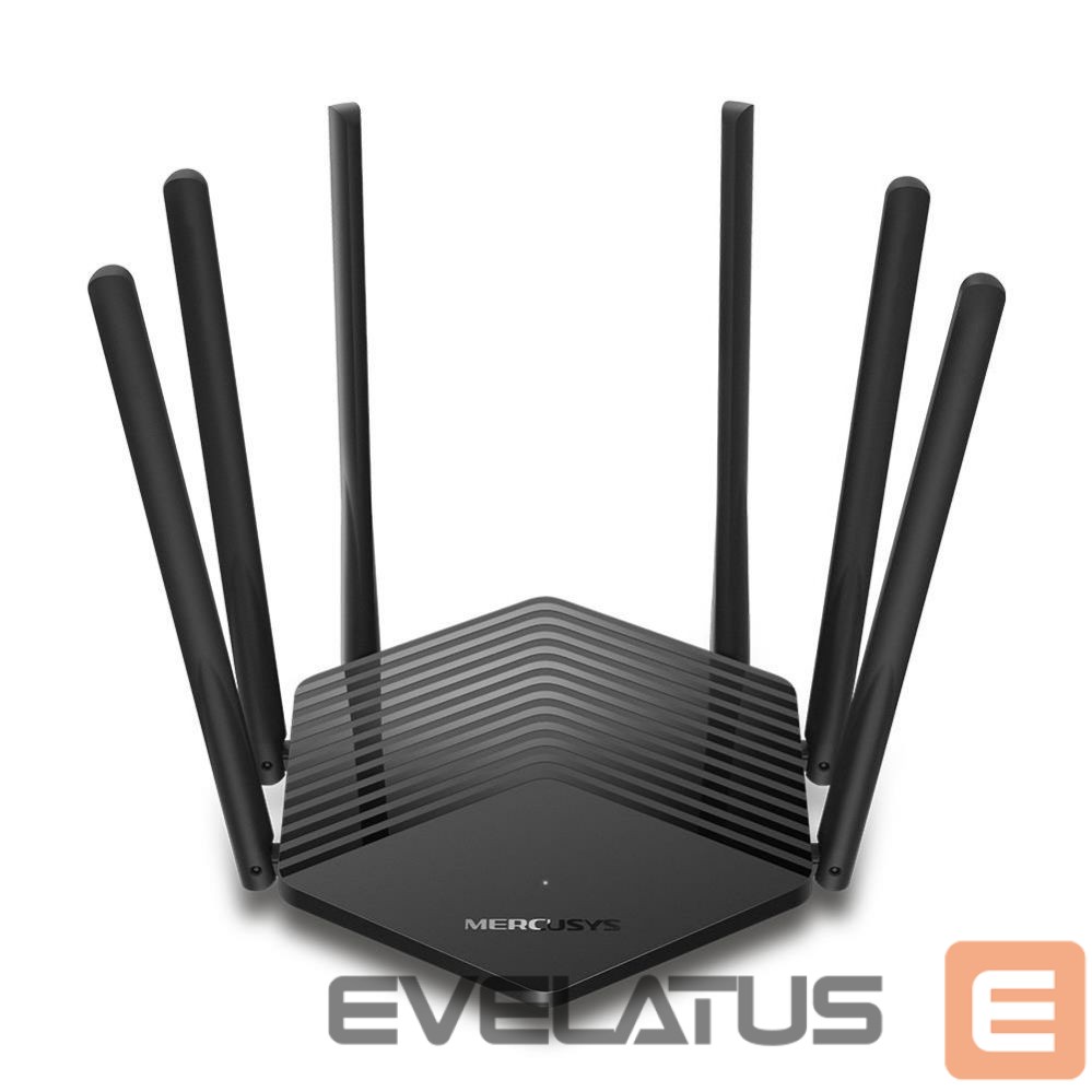 Routers MERCUSYS Wireless Router||1900 Mbps|1 WAN|2x10/100/1000M|Number of antennas 6|MR50G