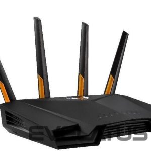 Routers Asus  Wireless Router||Wireless Router|3000 Mbps|Mesh|Wi-Fi 5|Wi-Fi 6|IEEE 802.11a/b/g|IEEE 802.11n|USB 3.1|1 WAN|4x10/100/1000M|Number of antennas 4|TUF-AX3000 