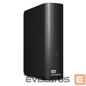 Hard drive HDD Western Digital  External HDD||Elements Desktop|6TB|USB 3.0|Black|WDBWLG0060HBK-EESN 