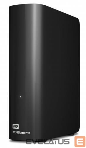 Hard drive HDD Western Digital External HDD||Elements Desktop|12TB|USB 3.0|Black|WDBWLG0120HBK-EESN