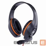 Wired headphones Gembird  HEADSET GAMING/ORANGE GHS-05-O 
