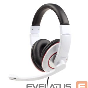 Wired headphones Gembird  HEADSET STEREO WHITE/MHS-001-GW 