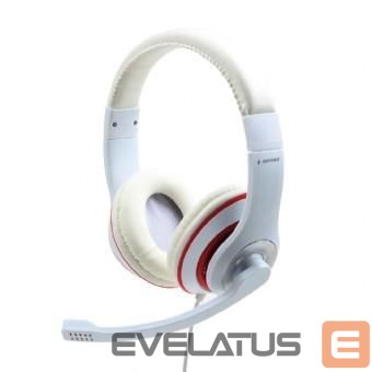 Wired headphones Gembird HEADSET STEREO WHITE/MHS-03-WTRD