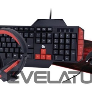 Computer keyboard Gembird  KEYBOARD USB GAMING KIT ENG/ULTIMATE GGS-UMG4-02 