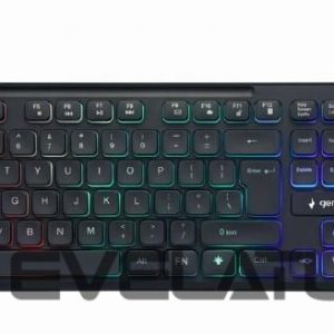 Computer keyboard Gembird  KEYBOARD MULTIMEDIA USB ENG/BLACK KB-UML-02 
