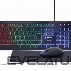 Computer keyboard Gembird  KEYBOARD +MOUSE USB ENG/KBS-UML-01 