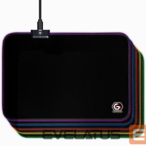 Computer mouse Gembird  MOUSE PAD GAMING LED MEDIUM/MP-GAMELED-M 