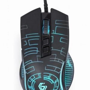 Computer mouse Gembird  MOUSE USB OPTICAL GAMING/BLACK MUSG-RGB-01 