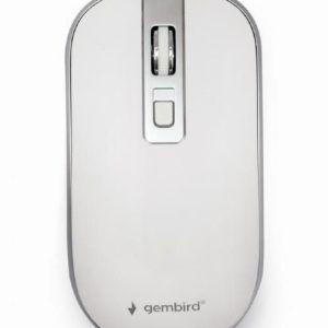 Computer mouse Gembird  MOUSE USB OPTICAL WRL WHITE/SILVER MUSW-4B-06-WS 