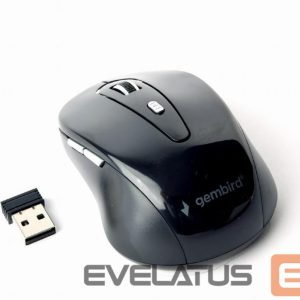 Computer mouse Gembird  MOUSE USB OPTICAL WRL/BLACK MUSW-6B-01 