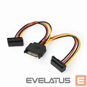 Converter Gembird  CABLE POWER SPLITTER SATA/0.15M CC-SATAM2F-02 