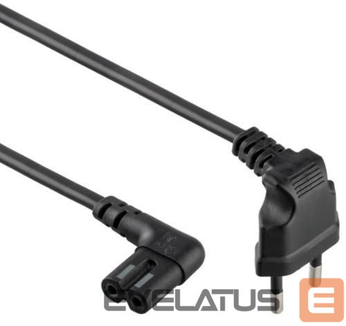 Converter Gembird CABLE POWER EU 1M/ANGLED PC-184L