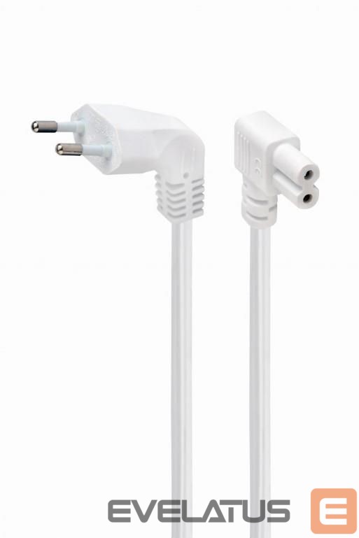 Converter Gembird CABLE POWER EU 2.5M ANGLED/PC-184L-VDE-2.5M-W