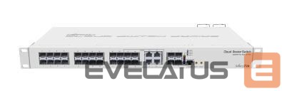 Commutator Mikrotik Switch||CRS328-4C-20S-4S+RM|Type L2|Rack 1U|4x10/100/1000BASE-T/SFP combo|20xSFP|4xSFP+|1xRJ45|CRS328-4C-20S-4S+RM