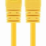 Commutator Gembird  PATCH CABLE CAT5E UTP 5M/YELLOW PP12-5M/Y 