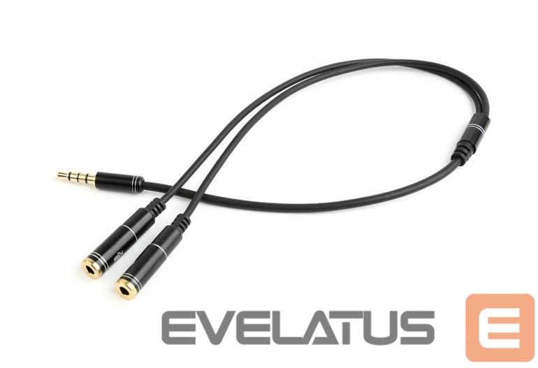 Cable Gembird CABLE AUDIO 3.5MM 4-PIN TO/3.5MM S+MIC CCA-417M