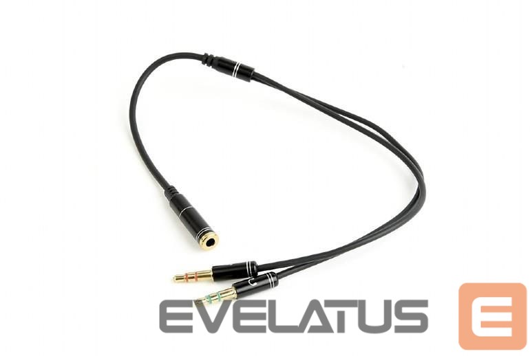 Cable Gembird CABLE AUDIO 3.5MM SOCKET TO/2X3.5MM PLUG CCA-418M
